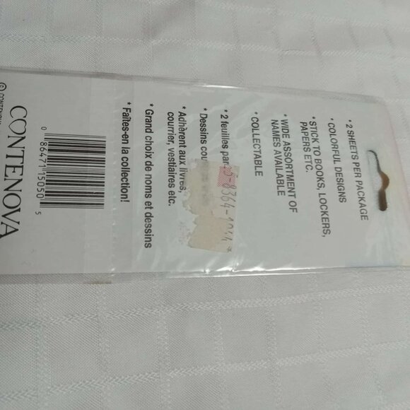 "Sarah" vintage named stickers brand new in the original plastic packaging - Picture 2 of 2